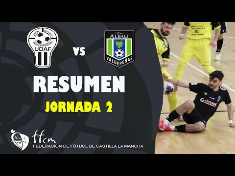 RESUMEN UDAF AFANION - VIÑA ALBALI VALDEPEÑAS B  (1 -1 ) / Jornada 2/F.ASCENSO 2B / Temp20-21