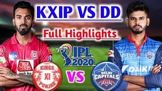 DD vs KXIP match full highlight | dd vs kxip match highlight hotstar| ipl2020 2nd match highlight