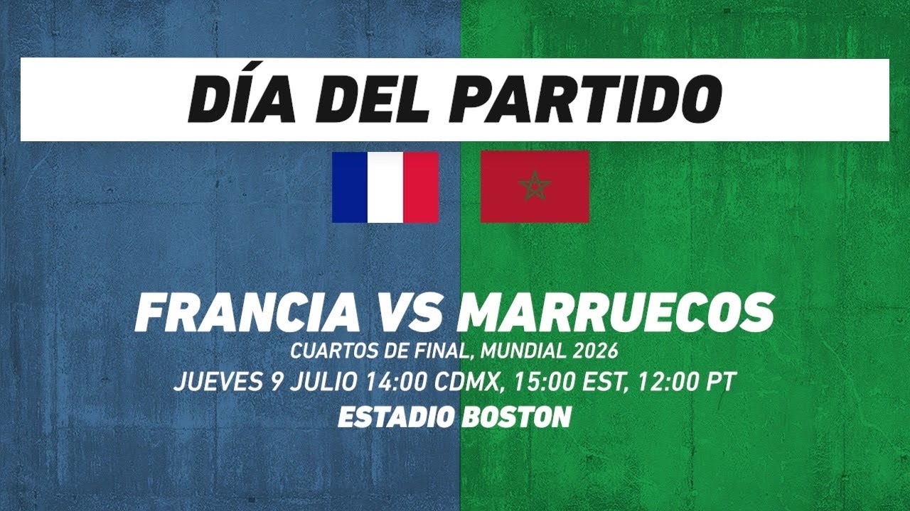 Francia vs Marruecos, frente a frente: Futbol