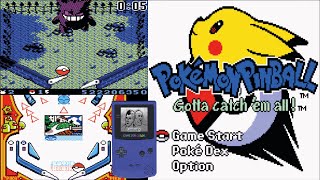 Pokémon Pinball Red Table Game Boy Color - C&M Plays