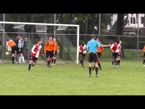 18 mei 2013 Toernooi Wieldrecht - VV De Meern C1 - Feyenoord C1 0-2 Doelpunt Feyenoord