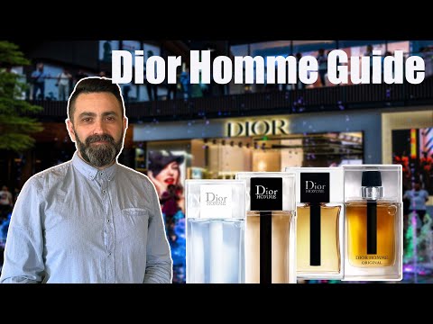 A Guide To The Dior Homme Fragrance Line