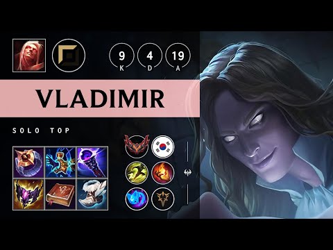 Vladimir Top vs Irelia - KR Grandmaster Patch 25.20