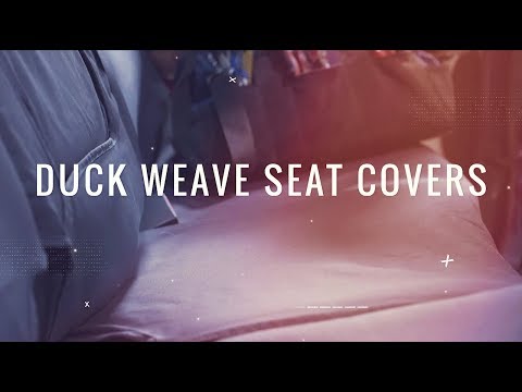 Carhartt Duck Weave Seat Covers - Legendary Protection And Durability