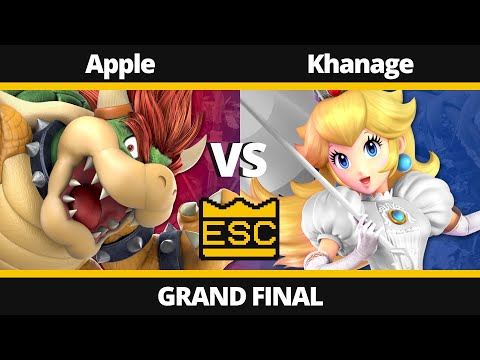 ESC 43 -EX- Grand Final - Apple (Bowser) Vs. Khanage (Peach) - SSBU UK Local Tournament