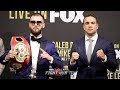 CALEB PLANT VS MIKE LEE - THE FULL KICKOFF PRESS CONFERENCE & FACE OFF VIDEO