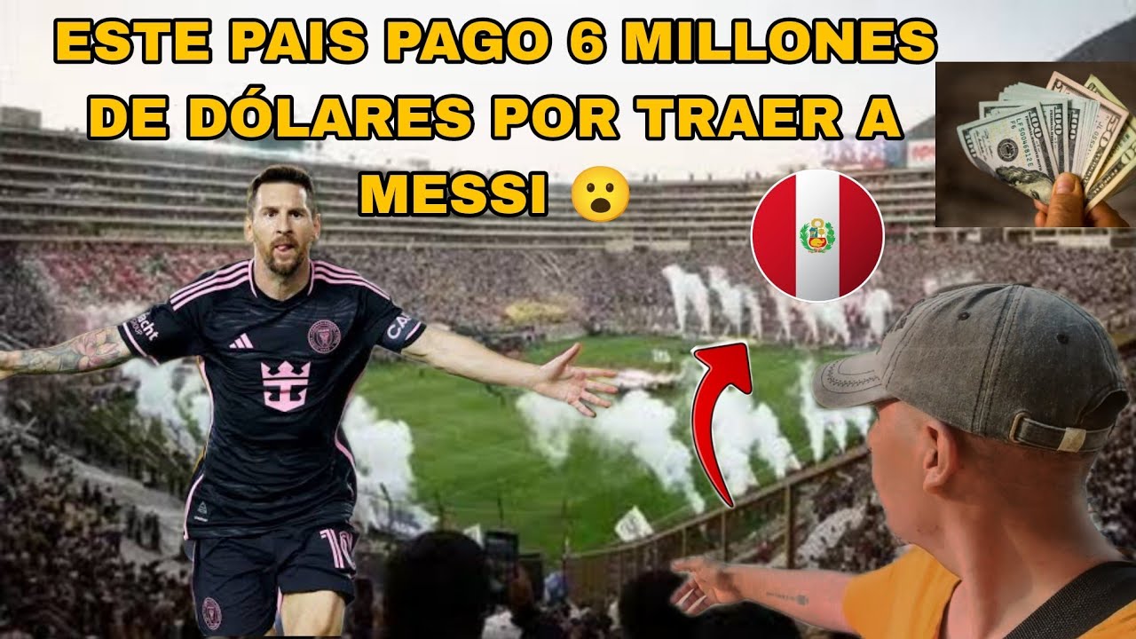 HISTORIC FOR THE FIRST TIME I SEE MESSI PLAY 😮 UNIVERSITARIO vs INTER MIAMI.