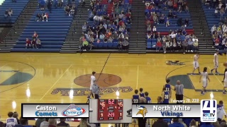 Caston Boys Basketball vs North White at Tri-County Sectional