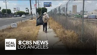 LA man makes it his mission to clean up the city's dirtiest streets