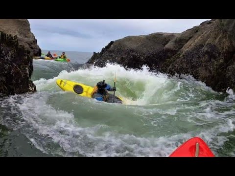 On The Water - Neptune's Rangers Rock Gardening - Rough Water Sea Kayaking