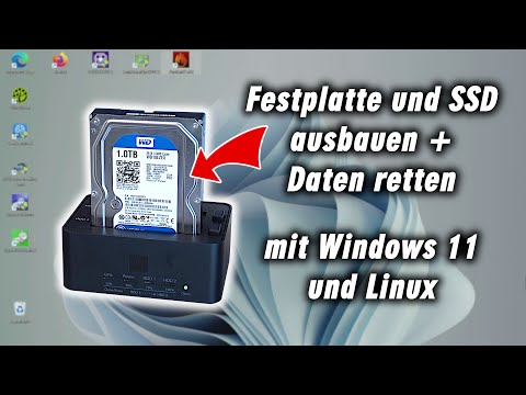 Festplatte wird nicht erkannt - Windows 11 Linux Daten retten wiederherstellen - SSD und M2