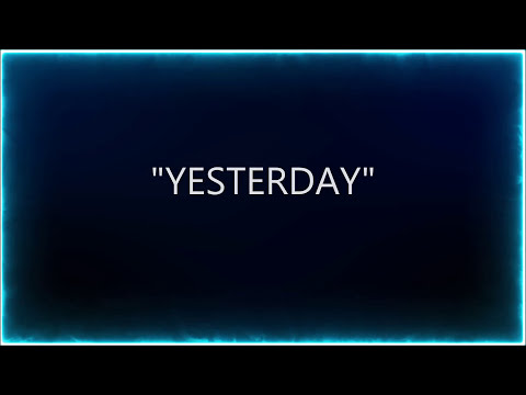 Ebony Moore - Yesterday (Official Lyric Video)