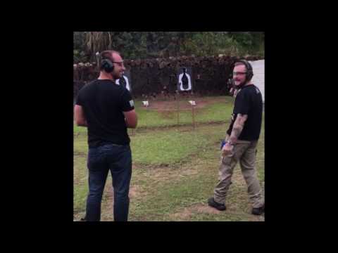 Dia de treinamento no clube CTEG. Com Eduardo Bolsonaro.