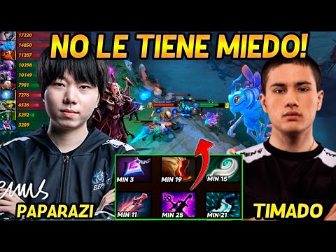 😱¡ SIN MIEDO ! TIMADO VA MID CONTRA PAPARAZI! - TIMADO PUCK GAMEPLAY