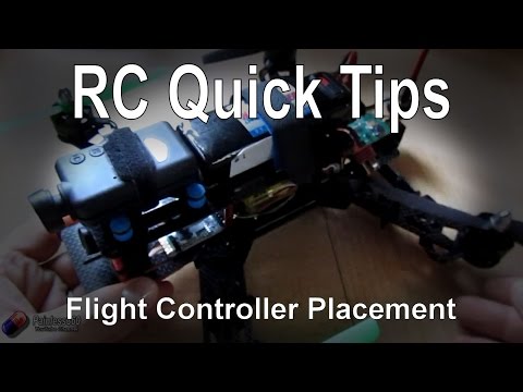 RC Quick Tips: What is the impact of the Flight Controller Position? (Naze32, APM, CC3D etc)