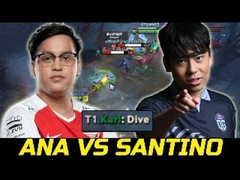 ANA VS T1.KARL PUCK -  NON STOP CRITICAL DAMAGE PA DOTA 2