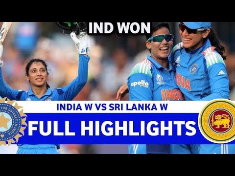 INDIA WOMEN VS AUSTRALIA WOMEN SEMI FINAL ODI WORLD CUP 2025 MATCH FULL HIGHLIGHTS #indiavsaustrali