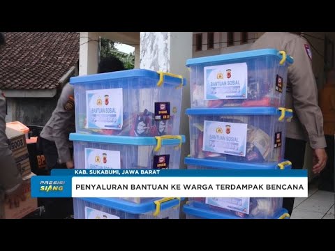 KAPOLDA JABAR TINJAU LOKASI BENCANA BANJIR DAN LONGSOR DI SUKABUMI
