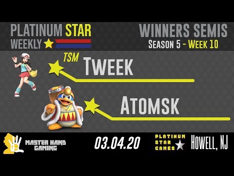 PSW S5:W10 - TSM | Tweek (Pokemon Trainer, Wario) Vs. Atomsk (King Dedede) - W Semifinals