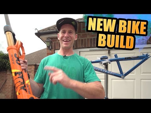 BUILDING MY NEW DIRT JUMP MOUNTAIN BIKE!