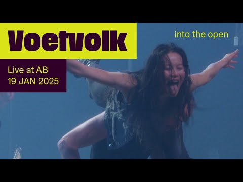 Voetvolk presents 'into the open' Live at AB - Ancienne Belgique