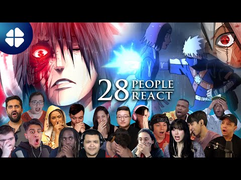 "I'm in Hell" | Rin's Death! [28 People React] Shippuden 345 MEGA Reaction Mashup 🇯🇵
