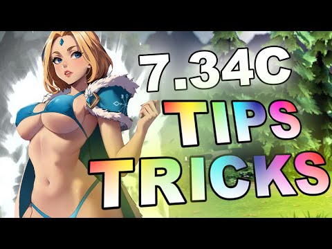 NEW Dota 2 TIPS and TRICKS! 7.34c