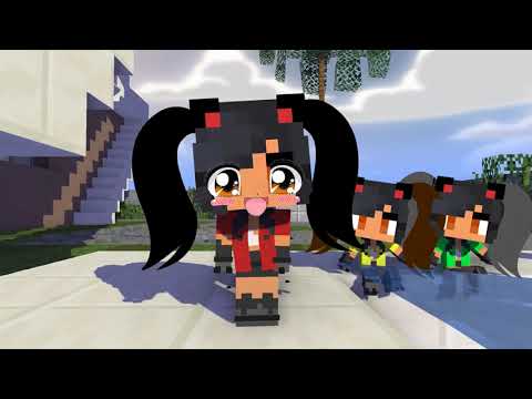 MONSTER SCHOOL :CHICKEN WING APHMAU SISTERS ELEMENTAL - MINECRAFT ANIMATION