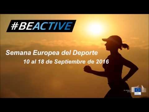 Short description of the European Week of Sport in Bruxelles - España