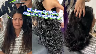 Middle-aged curling style & # u40-60 people who like a lot of curls #trungmaster #lamdep #zalo098...