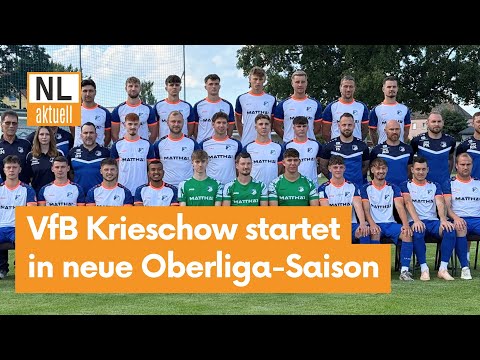 VfB Krieschow | Trainer Robert Koch zum Saisonauftakt