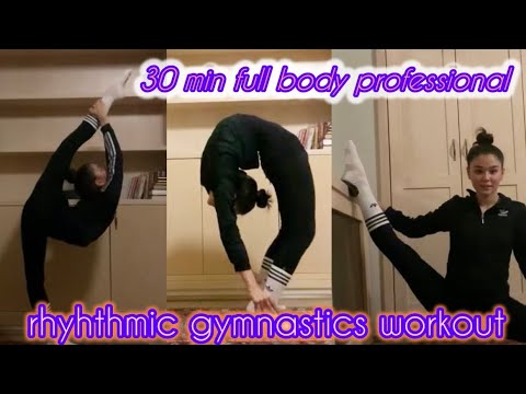 30-Minute Full Body Professional Rhythmic Gymnastics Workout | Performed by a Champion