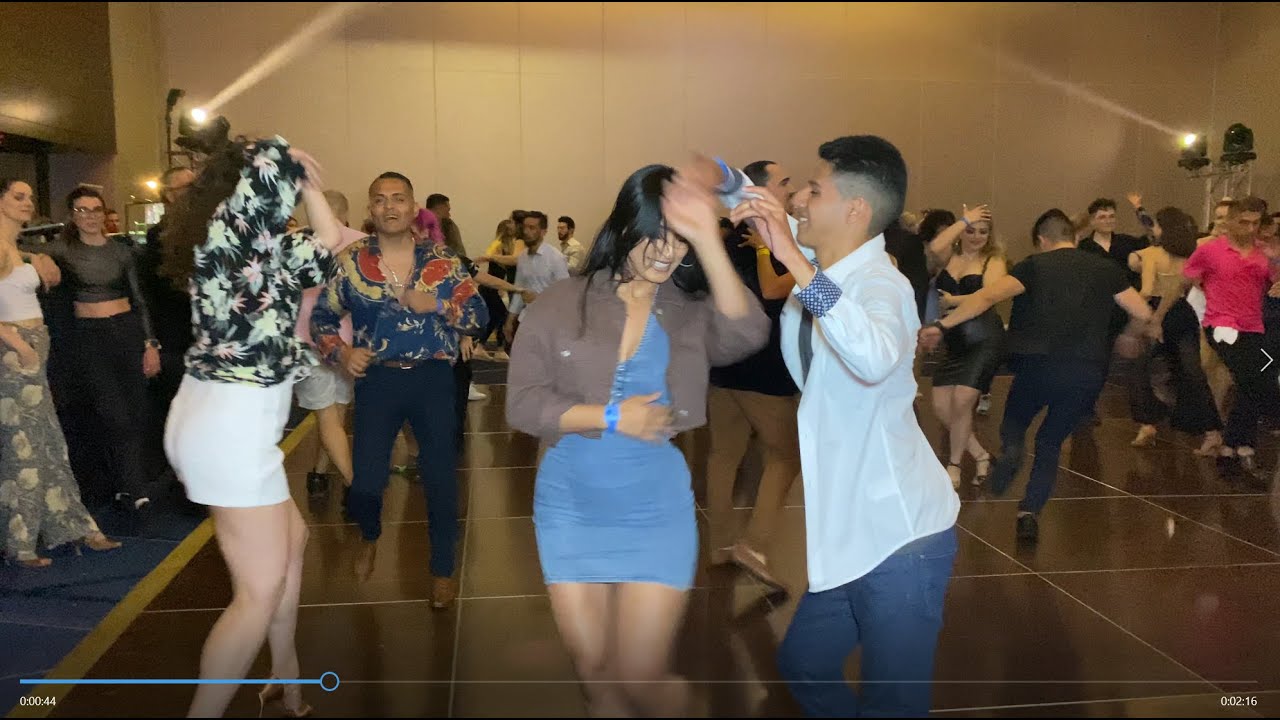 Salsa Social (with Adolfo, Emily, Cornel) at the Montreal Salsa Convention on May 20th 2022