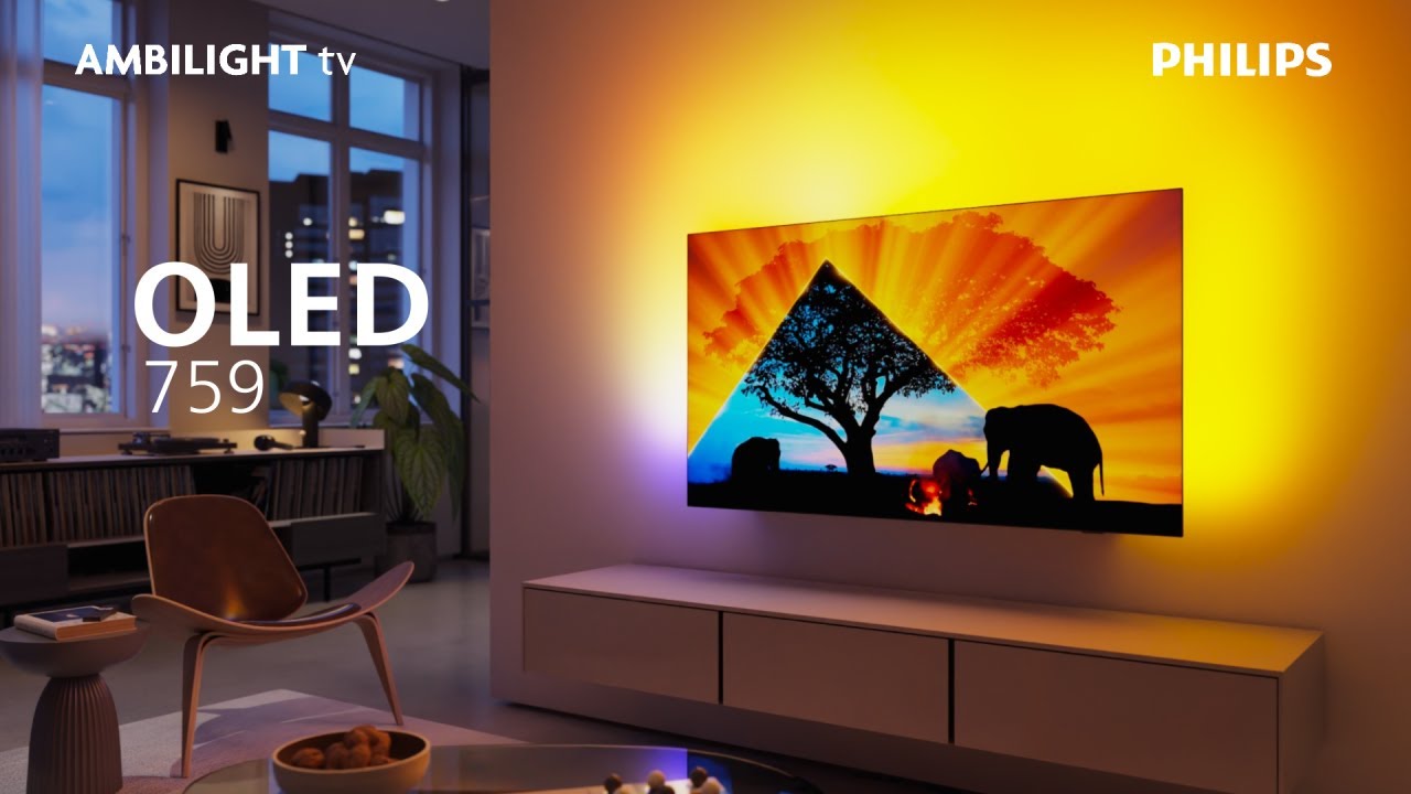 Philips TV 77OLED759/12 77", 3840 x 2160 (Ultra HD 4K), OLED