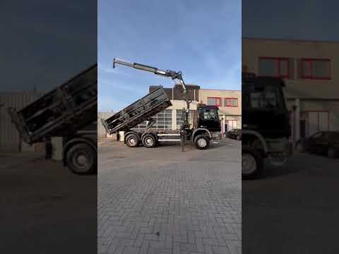 Mercedes-Benz Actros 3341 | 6X4 | Full Spring | MKG HLK 161 a2 Crane | 351408Km | 2006 Belgian Truck