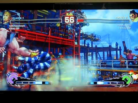 SSF4 Ranked Match Replay 37 sylintasassyn (CODY) vs robeLLious (HONDA) PS3 3rd Match of 3