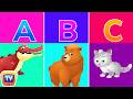 ChuChu TV Alphabet Animals Learn The Alphabets Animal Names Animal Sounds ABC Songs For Kids