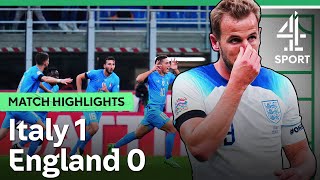 Italy v England (1-0) | Relegation Beckons For Three Lions | Match Highlights | UEFA Nations League