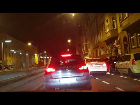 Driving through Hannover at Night Summer 2o19