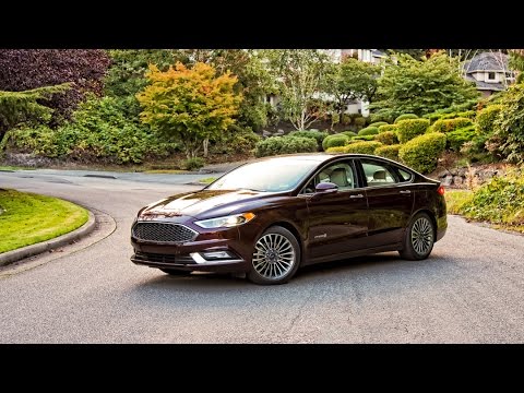 2017 Ford Fusion Hybrid Platinum Car Review