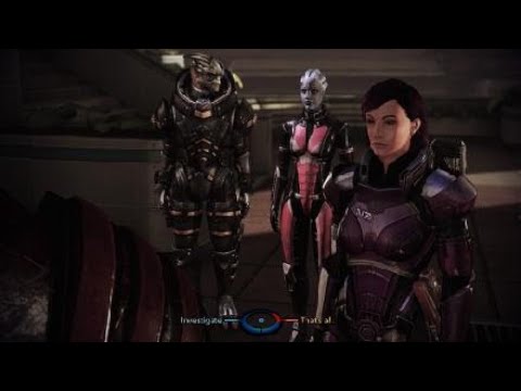 Mass Effect 3 Legendary Edition Wrex teases Liara about being the shadowbroker