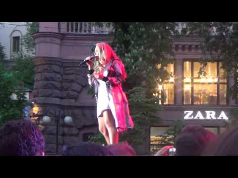 ESCKAZ in Kyiv: Anja Nissen (Denmark) - Never Alone (at Eurovillage)