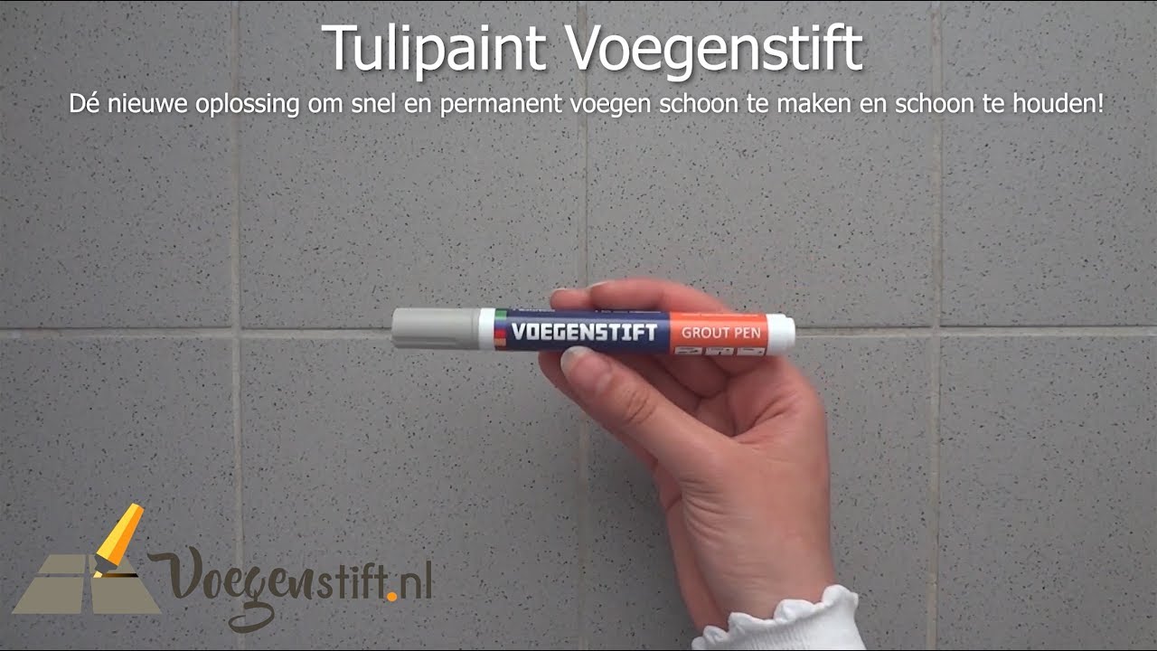 Voegenstift.nl - Voegen verven met Tulipaint Voegenstift / Voegenmarker