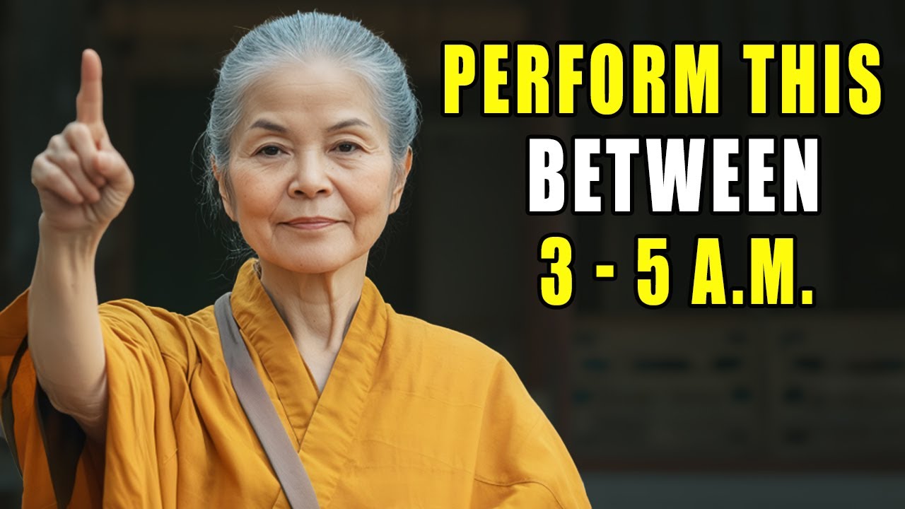 Awakening Between 3AM and 5AM? Discover These 3 Powerful Buddhist Practices!