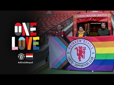 Rainbow Devils Banner Unveiling | Manchester United | All Red All Equal