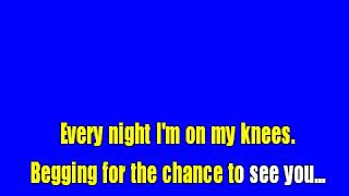 Karaoke One more time - Kenny G ft. Chante Moore