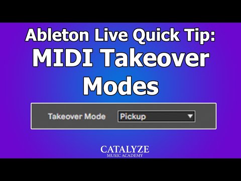 Ableton Live Quick Tip: MIDI Takeover Modes