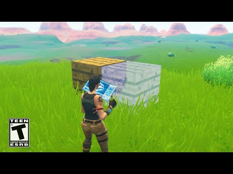If Fortnite Used Minecraft Builds..