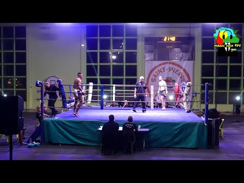 BORIS SIVA VS DE ROSE ERNESTO 1/2 FINAL LA NUIT DU K1 2022  BOXE 2022 INTERNATIONAL  MAGIC DRIX  974