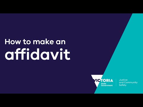Easily Create Your Own Affidavit Document
